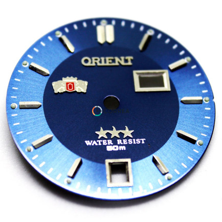 Циферблат для часов Orient 3 Stars синий CO-023 - 4